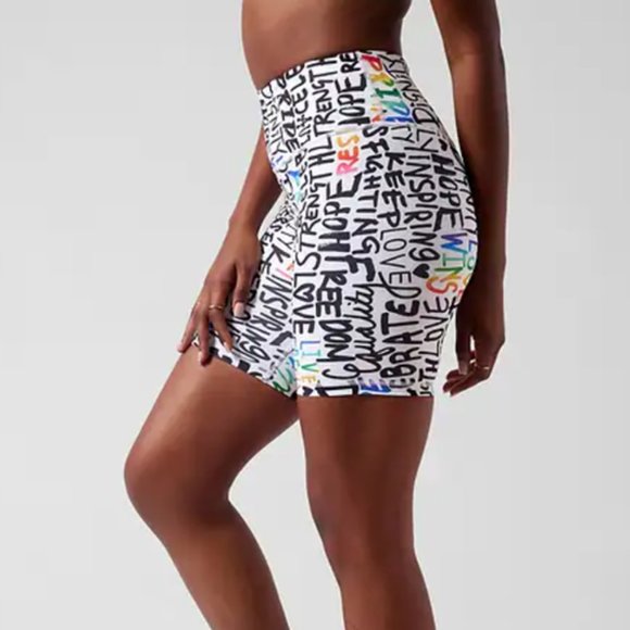 PRIDE XL,XXL,3XL Train Shorts SOLD OUT Elation Biker Yoga Sports Equality Soft - Picture 3 of 11